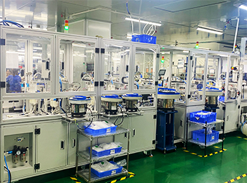 Fully automatic production line for stepper motor